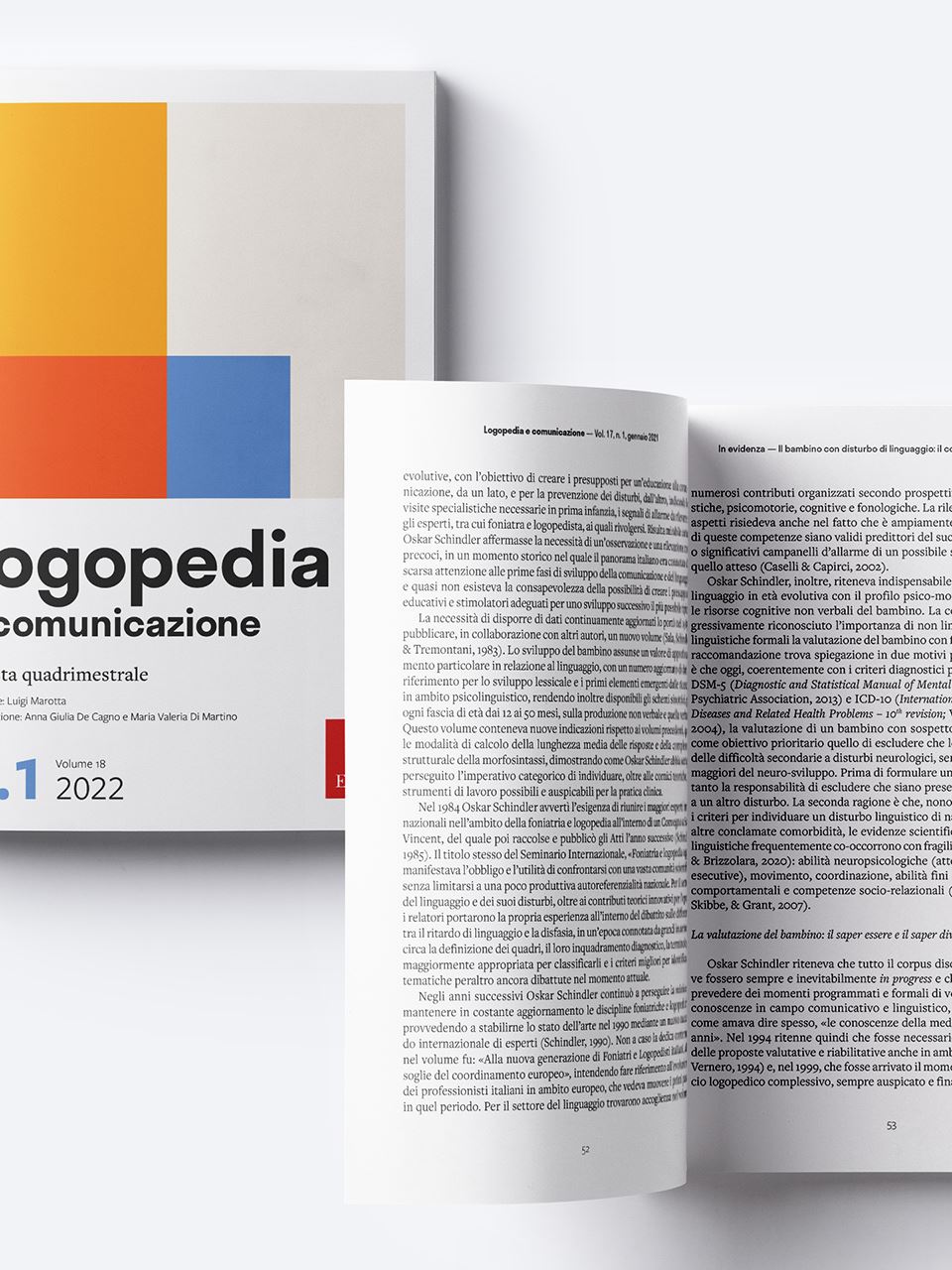 Rivista Logopedia e comunicazione 2023 2