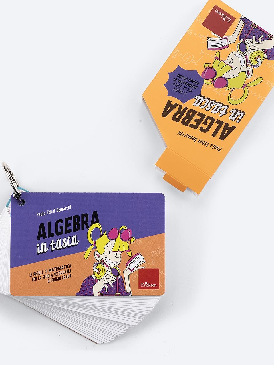 Algebra in tasca | Regole Flash card Scuola Secondaria 2