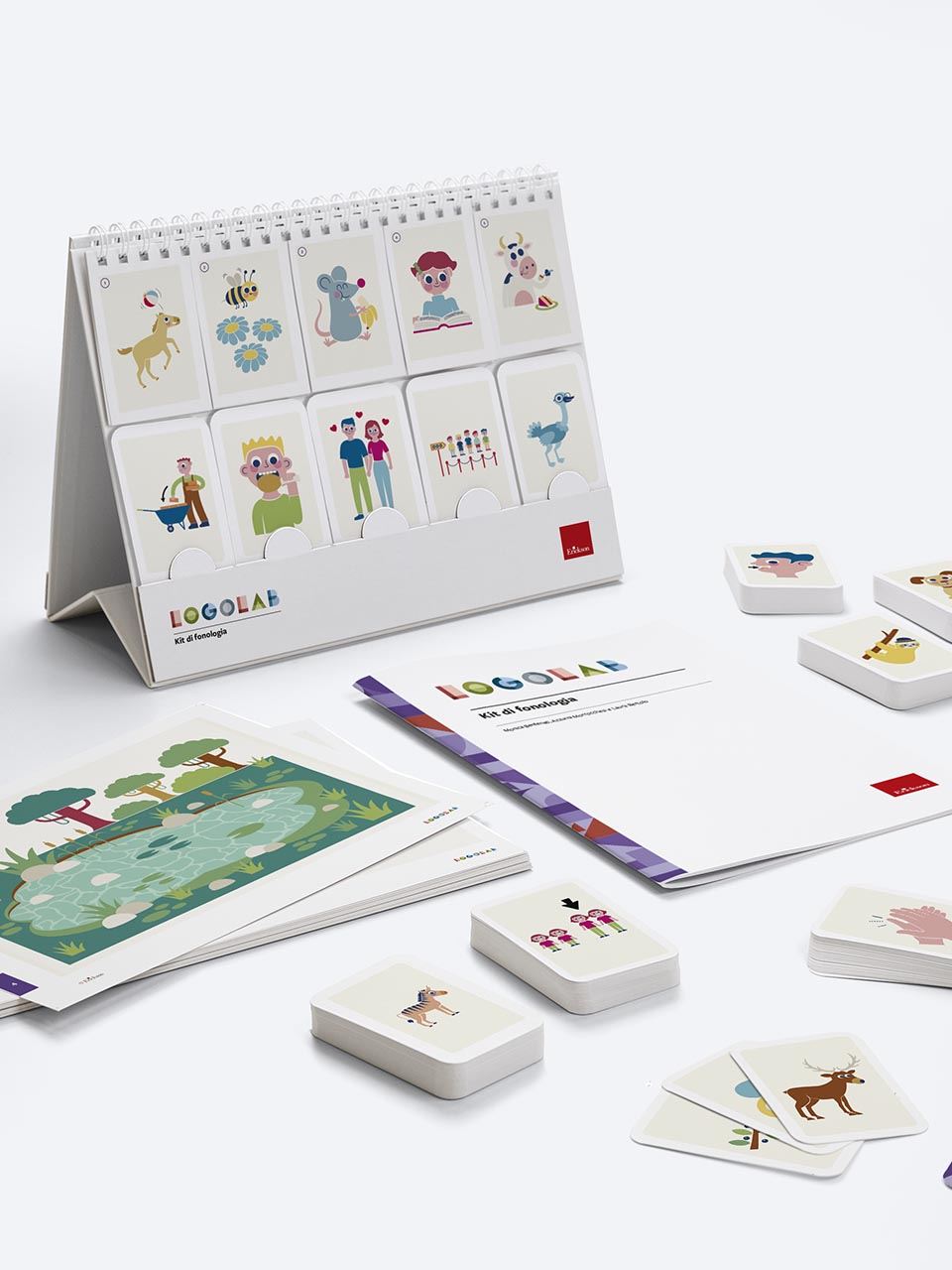 Logolab Kit di fonologia per bambini 4-8 anni | Erickson 2