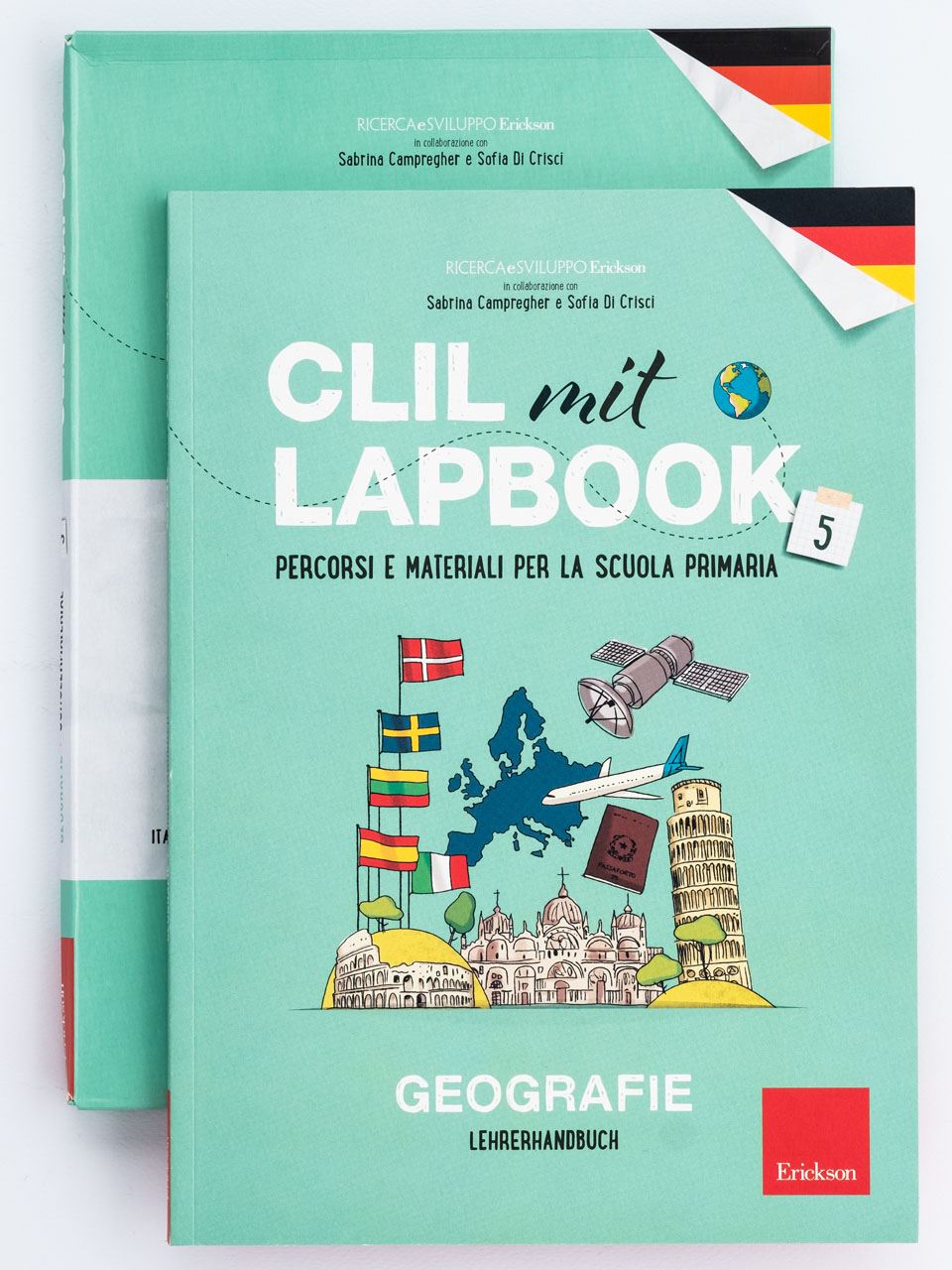 CLIL mit LAPBOOK - Geografie - Classe quinta - Libri - Erickson 2