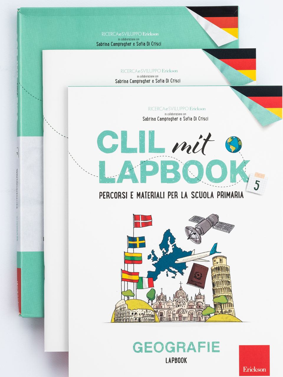 CLIL mit LAPBOOK - Geografie - Classe quinta - Libri - Erickson 3