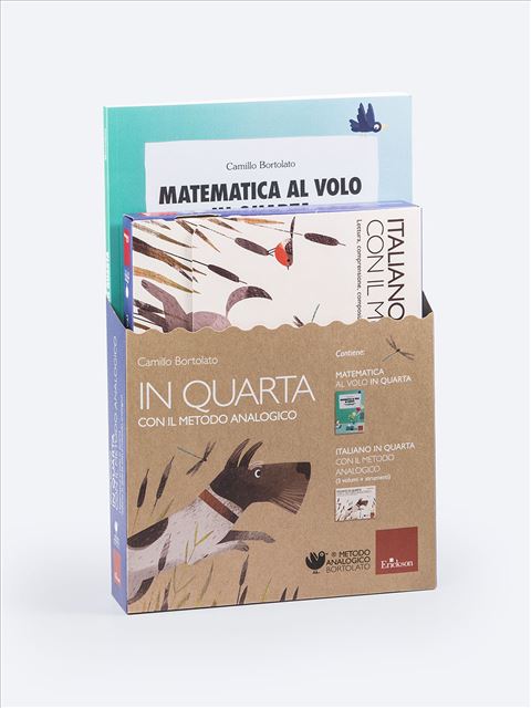 In quarta con il metodo analogico - Metodo Analogico Bortolato: libri matematica e italiano Erickson