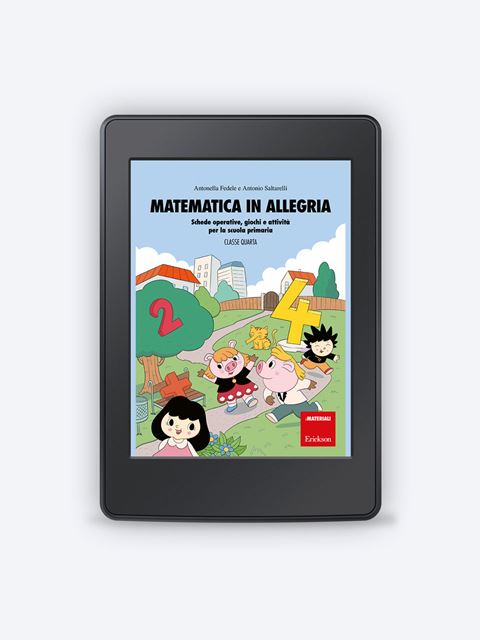 Matematica in allegria - classe quarta, schede operative e giochi 3