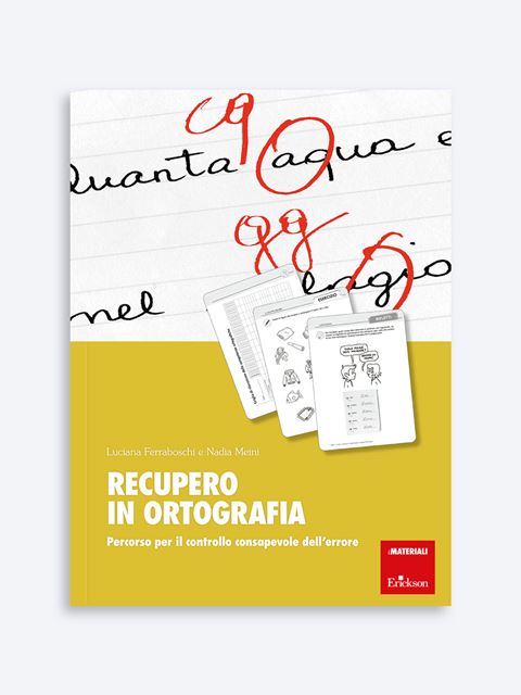 Recupero in ortografia - Luciana Ferraboschi | Libri Erickson 2
