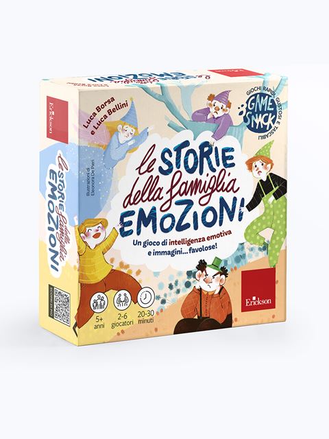 Le storie della famiglia Emozioni - Giochi Educativi, didattici e divertenti per bambini Erickson