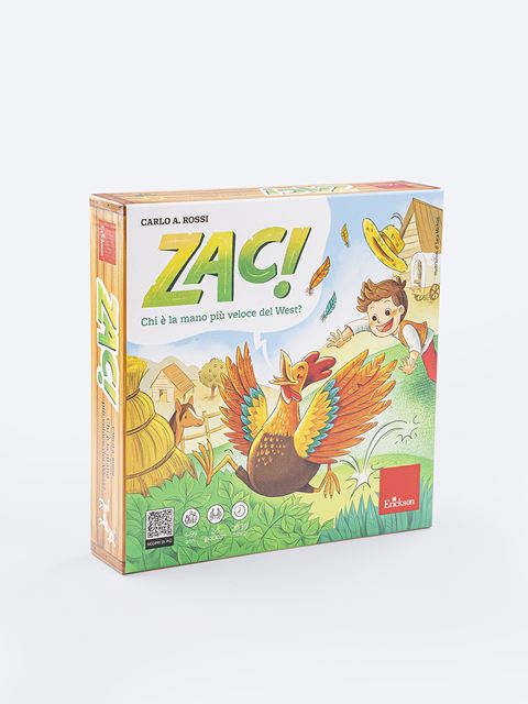 Zac!Falco mangia rana: gioco educativo bambini su catene alimentari