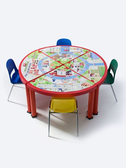 Sedie per tavolo PuzzleMetodo Analogico Infanzia: Scoperta e Apprendimento