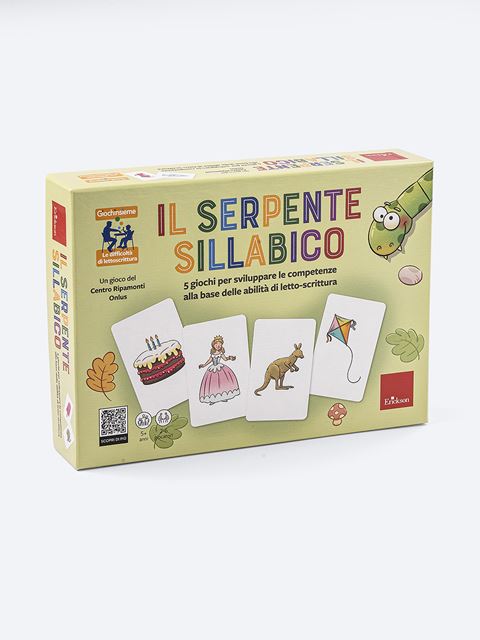 Il serpente sillabicoLe carte morfologiche | Gioco sviluppo abilità linguaggio bambini