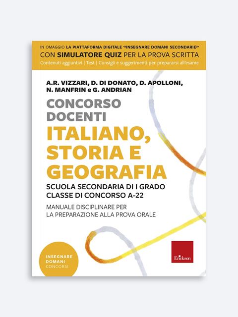 Concorso Docenti - Italiano, Storia e Geografia - Giulia Andrian | Libri e Corsi per Docenti Scuola Secondaria