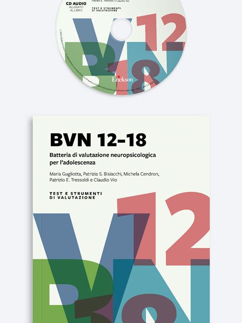 BVN 12-18 - Test diagnosi autismo, dislessia, discalculia e altri DSA - Erickson