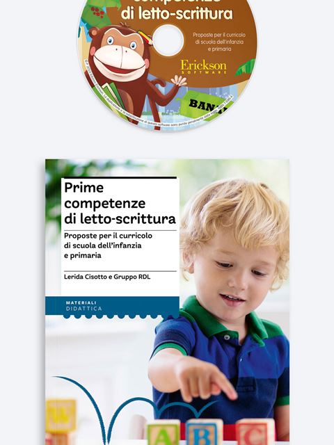 Prime competenze di letto-scrittura (Kit Libro + Software) - Lerida Cisotto - Erickson