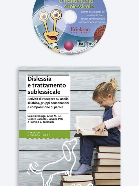 Dislessia e trattamento sublessicale - Susi Cazzaniga | Libri, Quaderni e Giochi Erickson 3