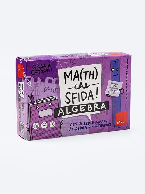 Ma(th) che sfida! - Algebra - Giochi didattici e educativi per bambini Erickson