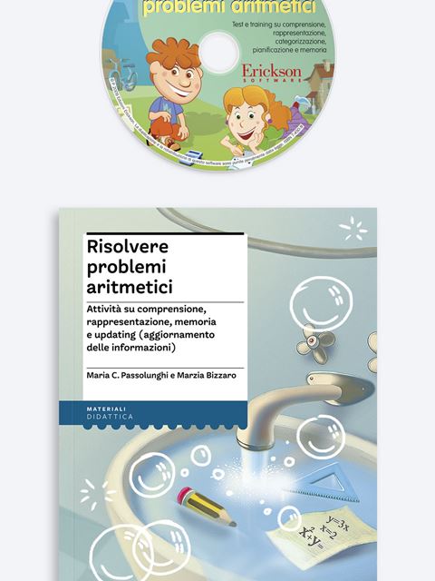 Risolvere problemi aritmetici (Kit Libro + Software) - Maria Chiara Passolunghi - Erickson