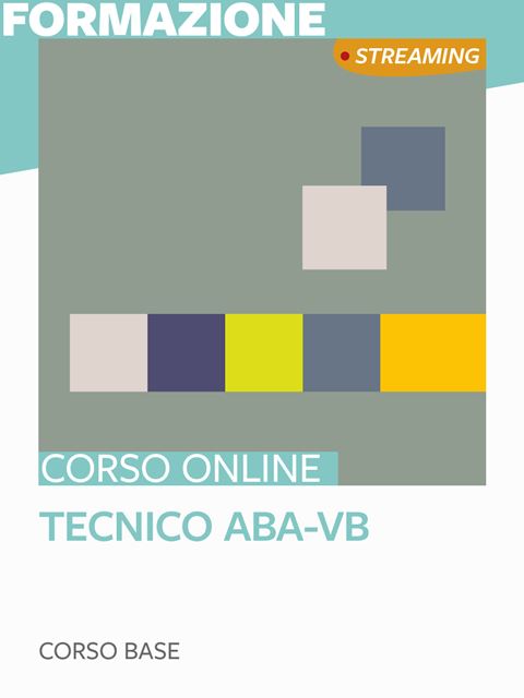 Tecnico ABA-VB - Corso Base - Corsi professionalizzanti - Erickson