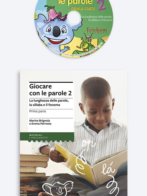 Giocare con le parole 2 - PRIMA PARTE (Kit Libro + Software) - Libri, Corsi e Giochi sulla Difficoltà di Linguaggio Erickson
