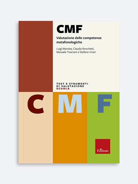 Test CMF - Valutazione delle competenze metafonologiche - Manuela Trasciani - Erickson