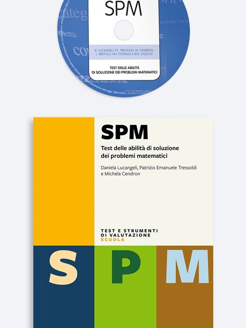Test SPM - Abilità di soluzione dei problemi matematici (Kit Libro + Software)Test DGM-P | Valutazione difficoltà della scrittura dei bambini