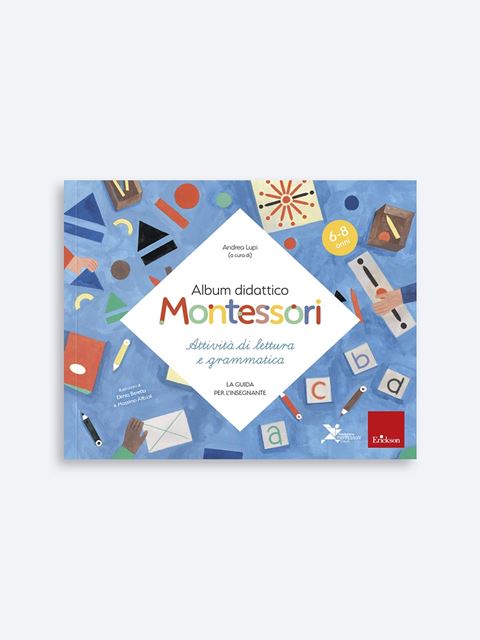 Album didattico Montessori - Attività di lettura e grammatica