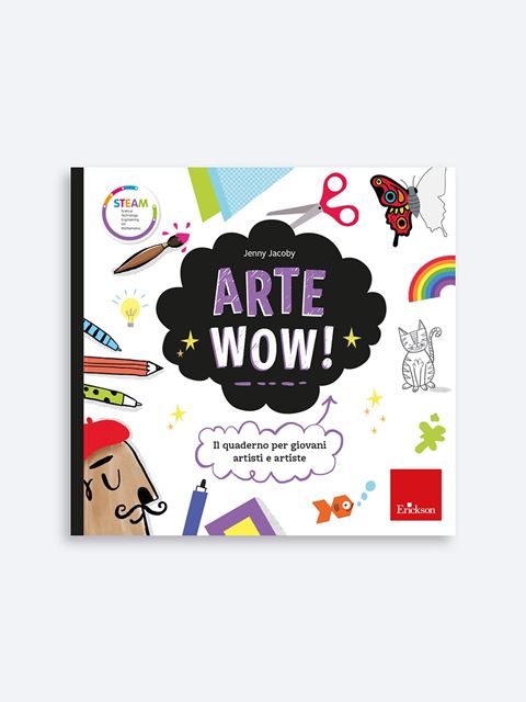 Arte Wow!Libro Fisica wow! - Erickson - strumenti steam educativi