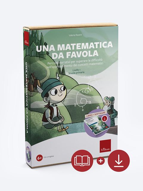 Una matematica da favola - Livello 1 - Scuola Primaria (Kit Libro + Software) - Libri - Erickson