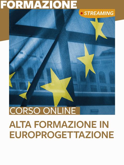 Alta formazione in Europrogettazione - Libri su Lavoro Sociale, Europrogettazione e Cooperazione