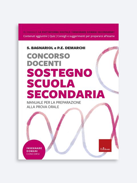Concorso Docenti - Sostegno Scuola secondaria - Prova oraleManuale Concorso Docenti Italiano, Storia e Geografia