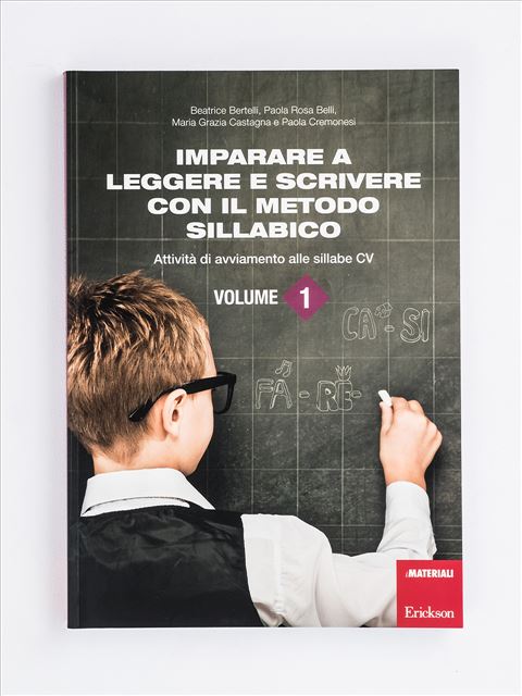 Imparare A Leggere E Scrivere Con Il Metodo Sillab Libri Erickson