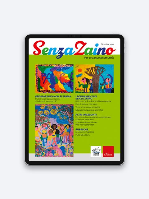 Senza zaino - Annata 2023 Abbonamento versione digitale - Erickson Eshop