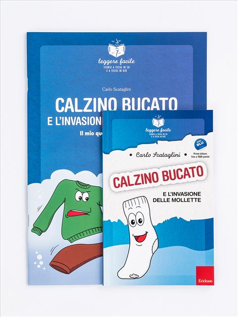 Leggere Facile Calzino Bucato E L Invasione Dell Libri Erickson