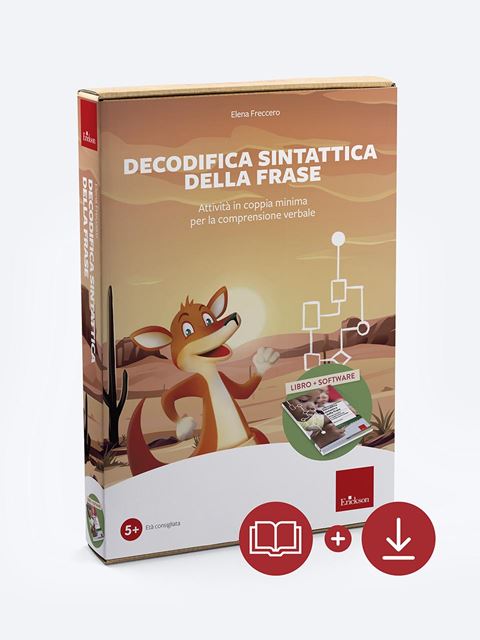 Decodifica sintattica della frase (Kit Libro + Software) - Logopedia: Libri, manuali e corsi di formazione per logopedisti Erickson