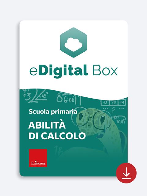 eDigital box - Abilità di calcolo - Primaria - App e software per Scuola, Autismo, Dislessia e DSA - Erickson