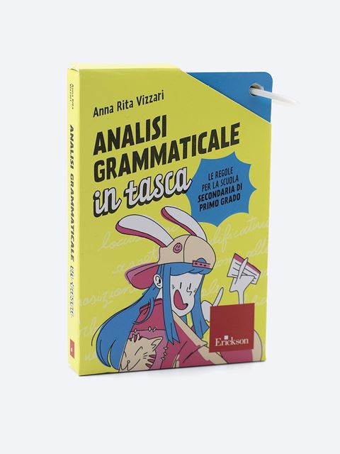 Analisi grammaticale in tasca - Anna Rita Vizzari | Libri, Quiz, Kit e Software Erickson
