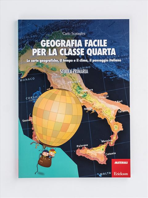 Geografia facile per la classe quartaDobbiamo cambiare il nostro modo di studiare la geografia