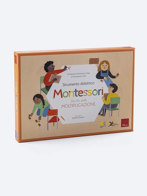 Tavola  della moltiplicazione - Strumento didattico Montessori - Libri - Erickson
