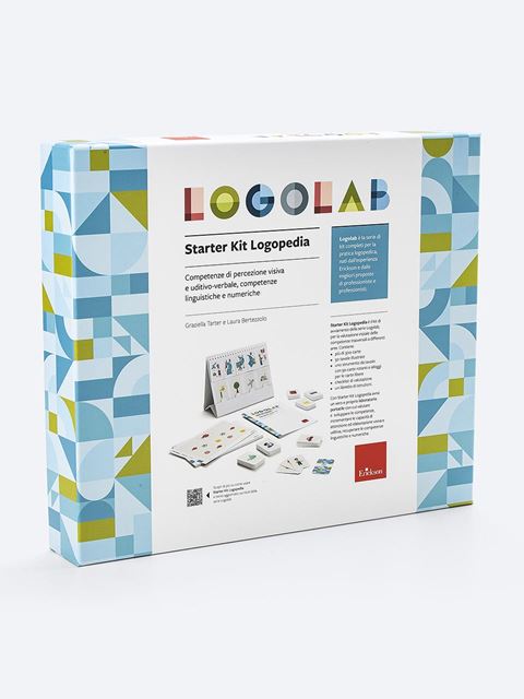 LOGOLAB - Starter Kit LogopediaLogolab - Quaderno di Logopedia | Sviluppo competenze