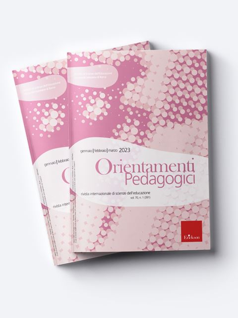 Orientamenti Pedagogici - Annata 2023Beyond the two cultures | Experiences from a POT project