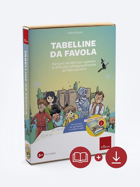 Tabelline da favola (Software) - Imparare le tabelline |Libri, Strumenti e Giochi Erickson 2