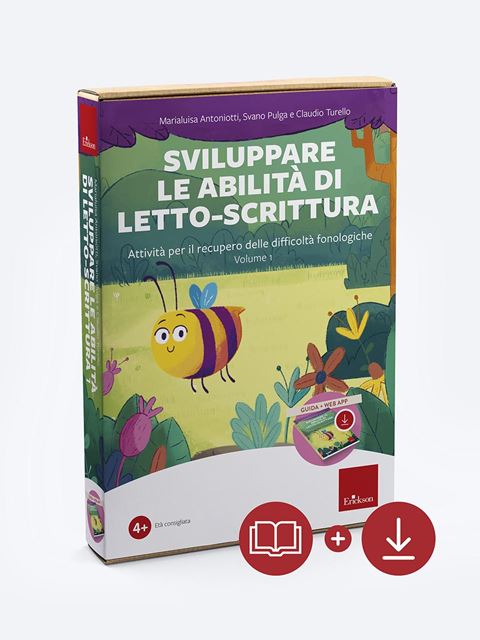 Sviluppare le abilità di letto-scrittura 1 (Software) - Claudio Turello | Libri e Software Erickson 2