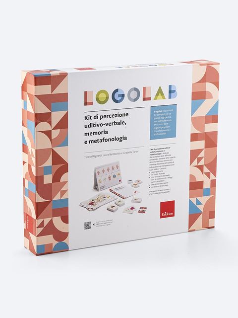 LOGOLAB - Kit di percezione uditivo-verbale, memoria e metafonologia - Graziella Tarter | Libri e Manuali Erickson