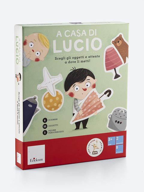 A casa di LucioLucio e i primi suoni - Libro per sviluppo linguistico dei bambini