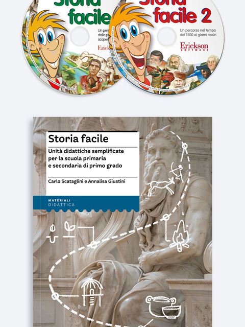 Storia facile (Kit Libro + Software)Storia facile | Didattica semplificata scuola primaria secondaria