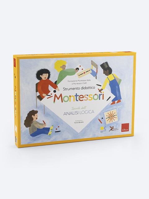 Tavole analisi logica Montessori per didattica inclusiva