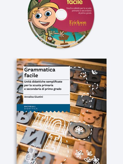 Grammatica facile (Kit Libro + Software) - Annalisa Giustini - Erickson