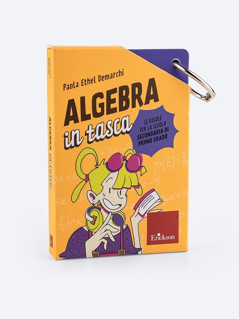 Algebra in tascaTablet delle regole di matematica | scuola secondaria di 1° grado