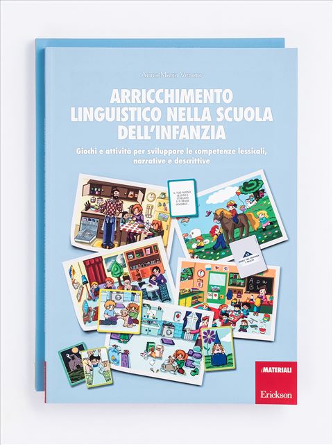 Arricchimento linguistico nella scuola dell'infanziaGioco e potenziamento cognitivo nell'infanzia | 3-6 anni