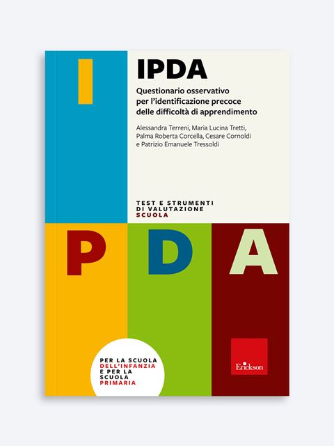 Test IPDAMateriali IPDA per la prevenzione difficoltà di apprendimento