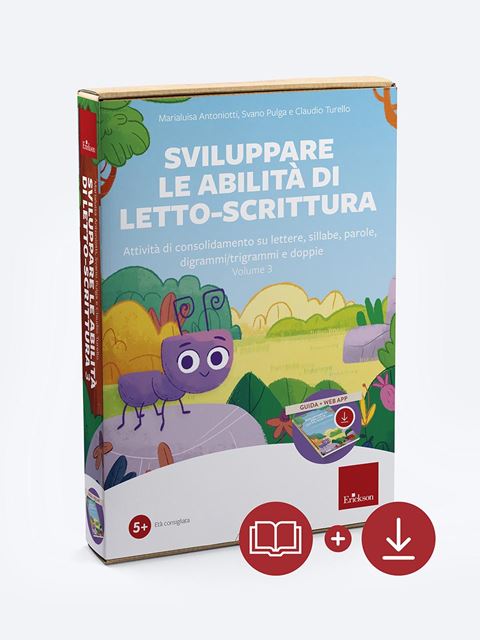 Sviluppare le abilità di letto-scrittura 3 (Software) - Marialuisa Antoniotti | Libri e Software Erickson 2