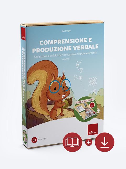Comprensione e produzione verbale - Volume 2 (Kit Libro + Software)Comprensione e produzione verbale - Volume 1 | 4-7 anni