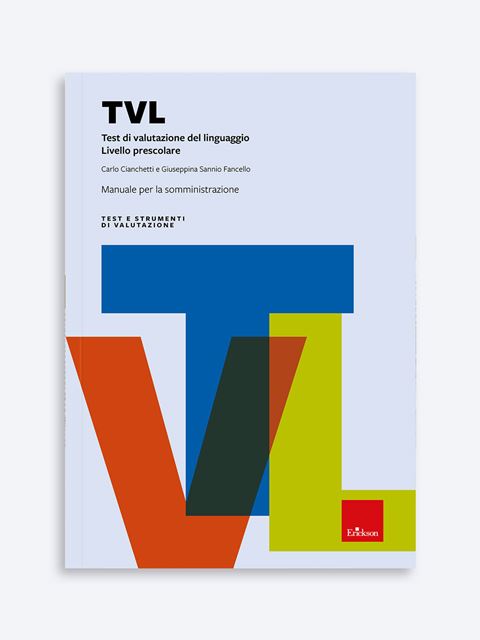 Test TVL - Valutazione del linguaggio - Libri - Erickson